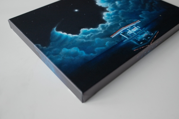Giclee-printed mini canvas gallery wraps of Lauryn Squyres originals